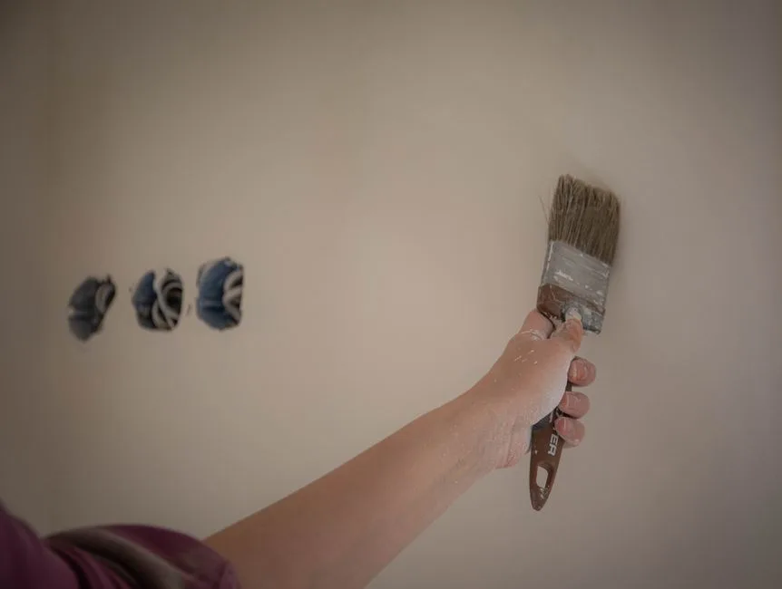 Painting, second coat